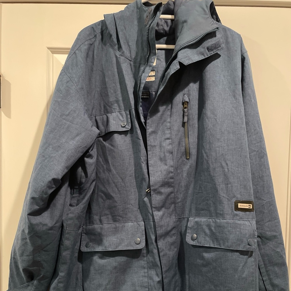 Quiksilver Quiktech Utility Collection Snowboard Jacket 8.000mm Men’s L Reg